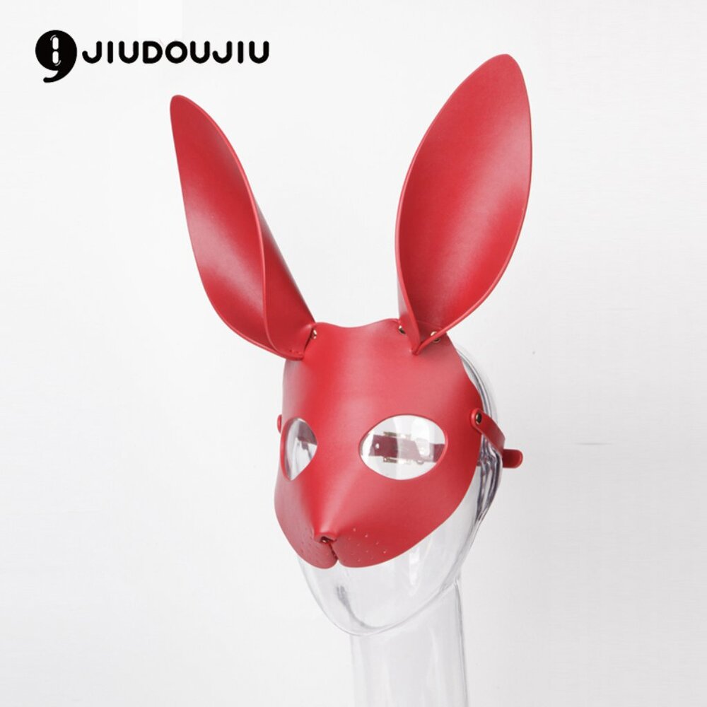 Rabbit Ears Mask Red - Picture 2 of 5